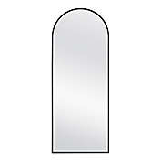 Studio 3B&trade; 70-Inch x 28-Inch Arched Top Leaner Mirror in Black