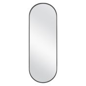 Studio 3B&trade; 56-Inch x 19-Inch Over-The-Door Mirror in Black