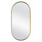 Alternate image 1 for Studio 3B&trade; 32-Inch x 16-Inch Pill-Shaped Wall Mirror in Gold