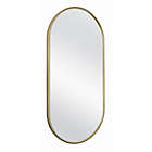 Alternate image 2 for Studio 3B&trade; 32-Inch x 16-Inch Pill-Shaped Wall Mirror in Gold