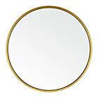 Alternate image 1 for Studio 3B&trade; 18-Inch Round Wall Mirror in Gold