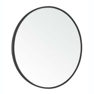 Studio 3B&trade; 26-Inch Round Wall Mirror in Black. View a larger version of this product image.