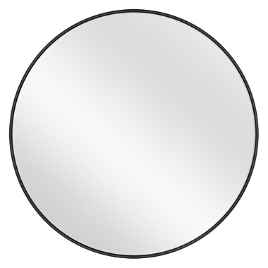 Studio 3B&trade; 36-Inch Round Wall Mirror in Black. View a larger version of this product image.