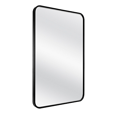 Studio 3B&trade; 30-Inch x 20-Inch Rectangular Wall Mirror in Black. View a larger version of this product image.