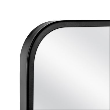 Studio 3B&trade; 30-Inch x 20-Inch Rectangular Wall Mirror in Black. View a larger version of this product image.