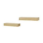 Simply Essential&trade; 15-Inch Wooden Shelves (Set of 2)