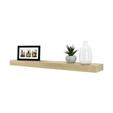 Simply Essential&trade; 36-Inch Wooden Shelf in Natural. View a larger version of this product image.