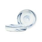 Alternate image 1 for Artisanal Kitchen Supply&reg; Coupe Marbleized Salad Plates in Blue (Set of 4)