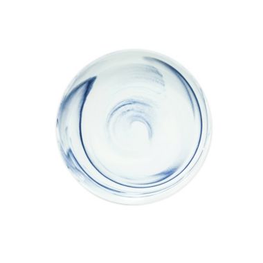 Artisanal Kitchen Supply&reg; Coupe Marbleized Salad Plate in Blue. View a larger version of this product image.