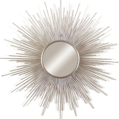 Patton Wall D&eacute;cor 36-Inch Champ Spiked Metal Wall Mirror