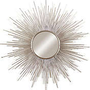 Patton Wall D&eacute;cor 36-Inch Champ Spiked Metal Wall Mirror
