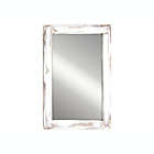 Alternate image 0 for Patton Wall D&eacute;cor 23.5-Inch x 36-Inch Stacked Wood Framed Mirror in White