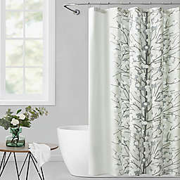 Marimekko® 72-Inch x 72-Inch Lumimarja Shower Curtain in Silver