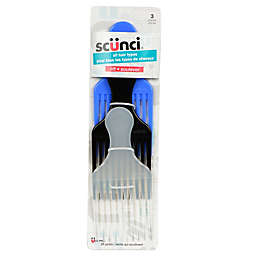 Scunci® 3-Count Anitbacterial Lift Combs