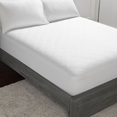 Simply Essential&trade; Queen Microfiber Mattress Pad. View a larger version of this product image.