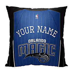 NBA Orlando Magic 18-Inch Square Jersey Personalized Throw Pillow