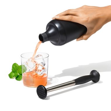 OXO Good Grips&reg; Cocktail Shaker in Grey/Black. View a larger version of this product image.