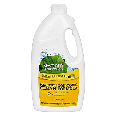 Seventh Generation&trade; Lemon 42 oz.  Dishwasher Detergent Gel. View a larger version of this product image.