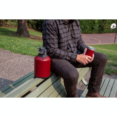 GrowlerWerks 128 oz. uKeg GO in Red. View a larger version of this product image.
