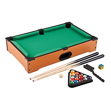 Mainstreet Classics Sinister Table Top Billiards Game 21-Piece Set. View a larger version of this product image.