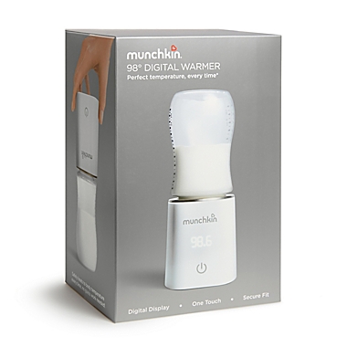 Munchkin&reg; 98⁰ Digital Bottle Warmer in White. View a larger version of this product image.