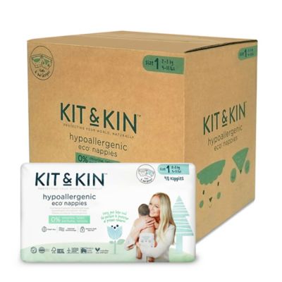 Kit &amp; Kin&trade; Hypoallergenic Size 1 160-Count Disposable Diapers<br />