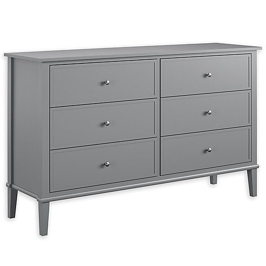 Ameriwood Home Cottage Hill 6 Drawer, White Dresser Bed Bath And Beyond