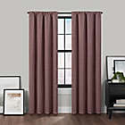 Alternate image 0 for Brookstone&trade; Birch Slidewell 63-inch 100% Blackout & Draft Blocker Curtain Panel in Berry