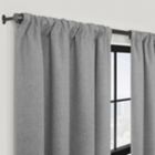 Alternate image 2 for Brookstone&trade; Birch Slidewell 108-inch 100% Blackout & Draft Blocker Curtain Panel in Grey