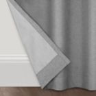 Alternate image 4 for Brookstone&trade; Birch Slidewell 108-inch 100% Blackout & Draft Blocker Curtain Panel in Grey