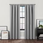 Alternate image 0 for Brookstone&trade; Birch Slidewell 108-inch 100% Blackout & Draft Blocker Curtain Panel in Grey