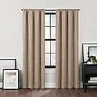 Alternate image 0 for Brookstone&trade; Birch Slidewell 108-inch 100% Blackout & Draft Blocker Curtain Panel in Wheat