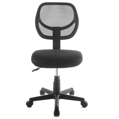 Simply Essential&trade; Rolling Office Chair in Black