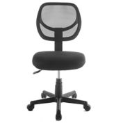 Simply Essential&trade; Rolling Office Chair in Black
