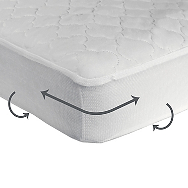 Sealy&reg; Secure Protect 2-Pack Waterproof Crib Mattress Pads. View a larger version of this product image.