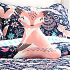 Alternate image 7 for Lush Decor Pixie Fox 3-Piece Reversible Twin Quilt Set in Navy/Pink