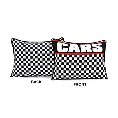 Lush Decor Racing Cars Reversible Quilt Set in Black. View a larger version of this product image.