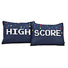 Alternate image 5 for Lush Decor Video Games 5-Piece Reversible Full/Queen Quilt Set in Navy