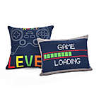 Alternate image 7 for Lush Decor Video Games 5-Piece Reversible Full/Queen Quilt Set in Navy
