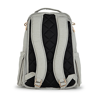 JuJuBe&reg; Be Right Back Diaper Backpack in Pebble. View a larger version of this product image.
