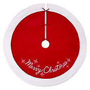Bee &amp; Willow&trade; Classic Christmas Tree Skirt in Red/White