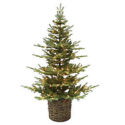 Bee & Willow™ 5-Foot Lit Artificial Pine Christmas Tree in Green with Clear Lights