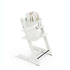 Alternate image 2 for Stokke&reg; Tripp Trapp&reg; High Chair Complete in White with Silver Star Cushion