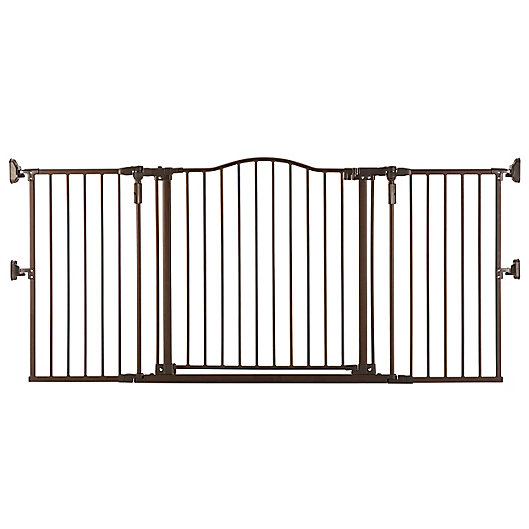 Alternate image 1 for Toddleroo by North States® Gathered Home Gate in Bronze
