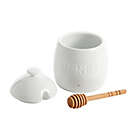 Alternate image 1 for Our Table&trade; Simply White Honey Pot