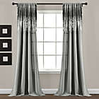 Alternate image 0 for Lush D&eacute;cor Shimmer Sequins 84-Inch Rod Pocket Curtain Panels in Dark Grey (Set of 2)