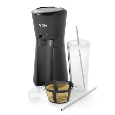 Mr. Coffee&reg; Iced&trade; Coffee Maker and Filter in Black. View a larger version of this product image.