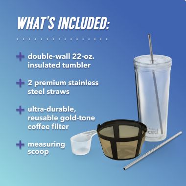 Mr. Coffee&reg; Iced&trade; Coffee Maker and Filter in Black. View a larger version of this product image.