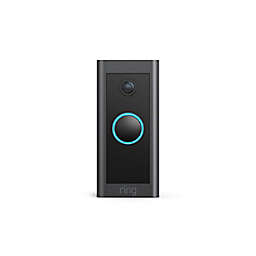 Ring Wired Video Doorbell in Black
