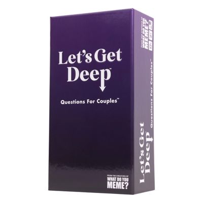 What Do You Meme&#63; Let&#39;s Get Deep Card Game